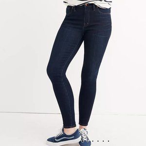 Madewell TALL 9" Skinny Jean in Larkspur TENCEL